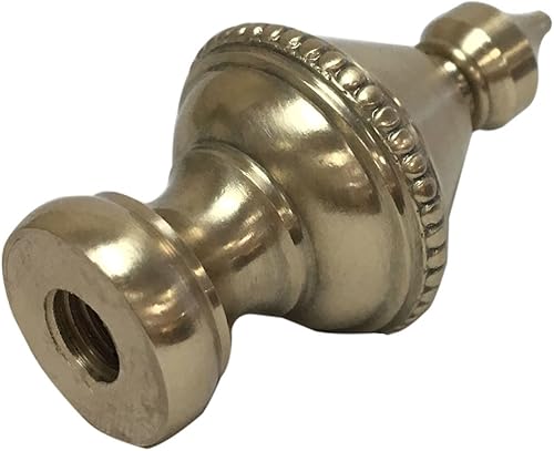 Miniatura 6 de Royal Designs - Urna puntiaguda de 1.6 pulgadas para pantalla de lámpara, bronce aceitado, juego de 2