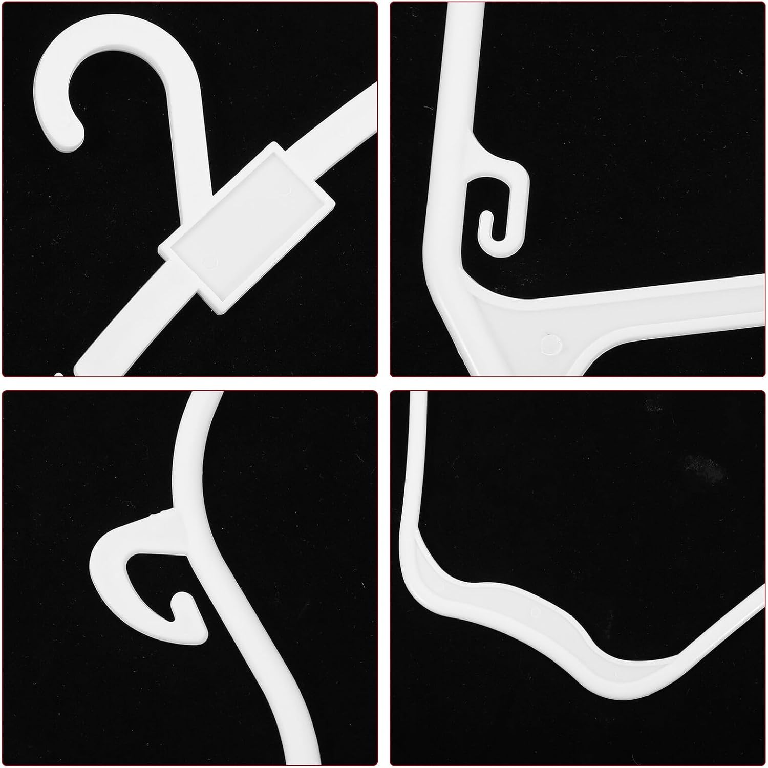 5pcs Plastic Clothes Hangers Swimsuit Hangers Closet for Boys and Clothing Display