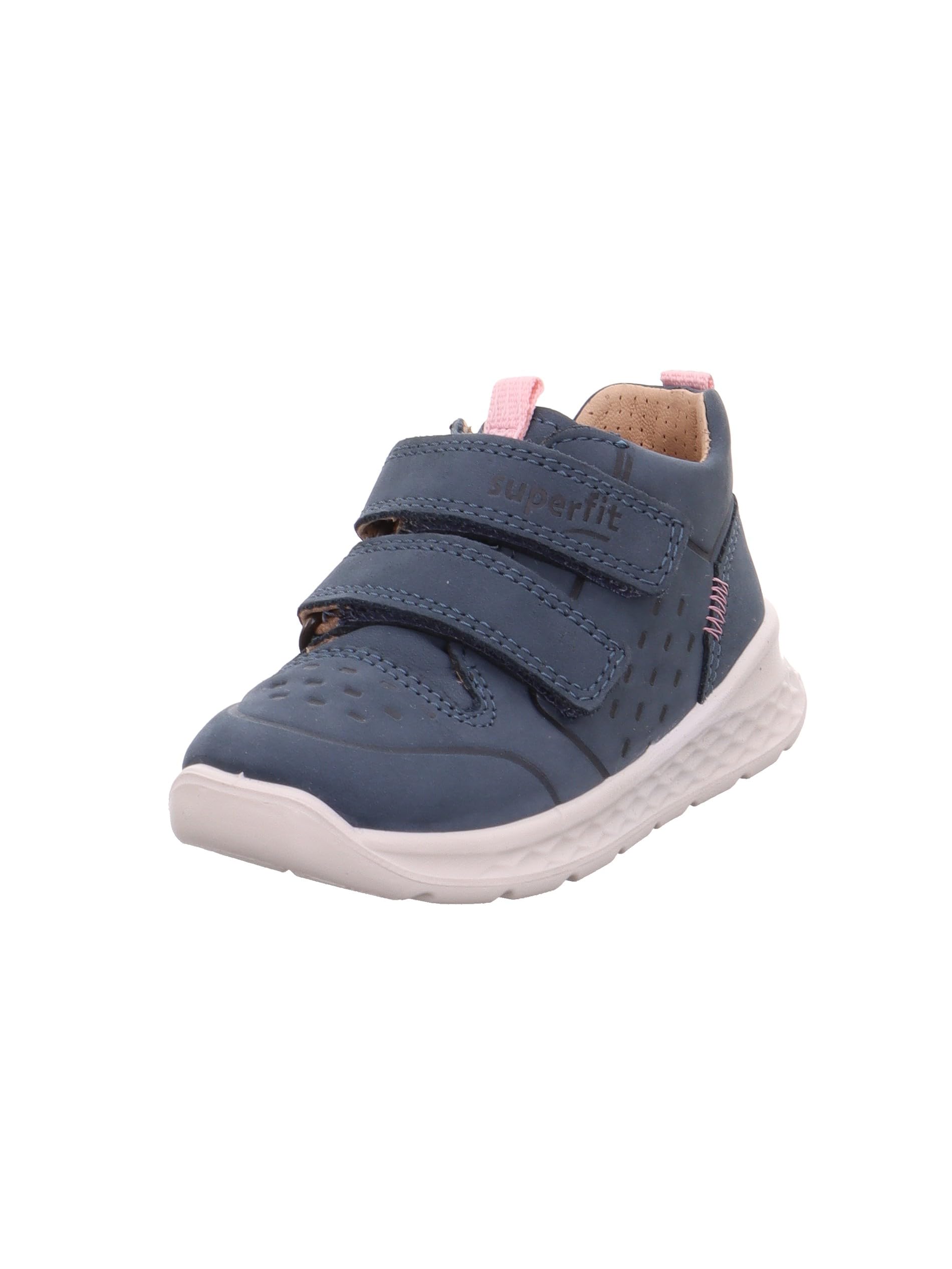 Superfit Girls' Breeze Trainers 1-000363 Trainers, Blue/Pink 8030., 5 UK Child