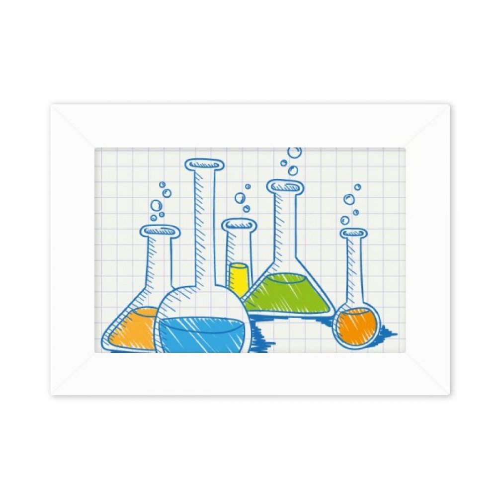 Cadre photo chimie multicolor pour embellir votre espace de travail et salon