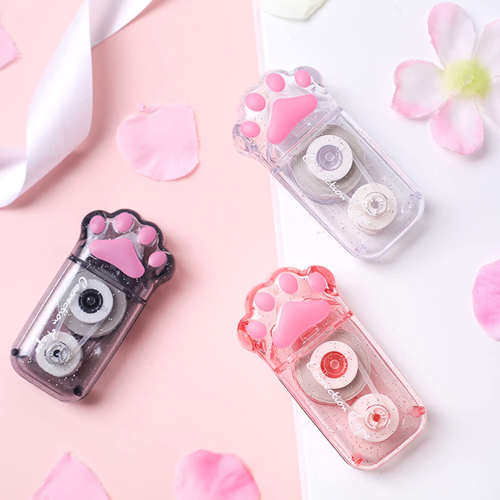 Cute Correction Tape - 236" White Out Tape Eraser For School, Office, Journaling (Cream Color, 5mm Wide) - View #12