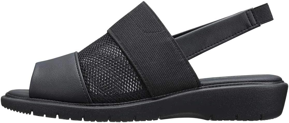 [パンジー] BB5160 サンダル バックベルト レディース メッシュ ゴム 日本製 M ブラック