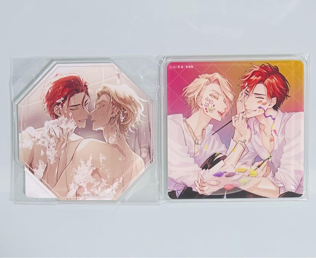 日ノ原巡「セラピーゲーム」アクリルコースター 日ノ原巡『セラピーゲーム』ディアプラス 25周年 タワレコカフェ