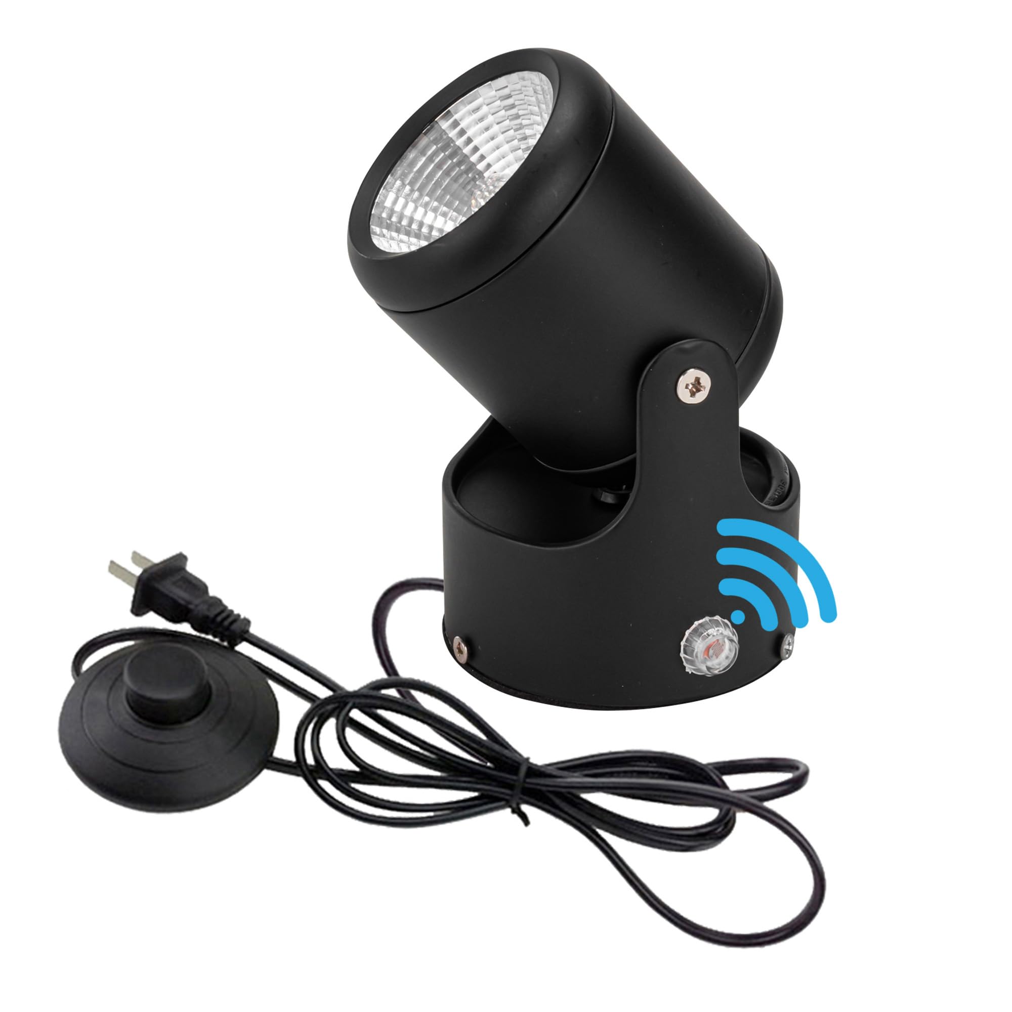 Free! SPOTLIGHTCOLORSet 岩鳶セット Kiven 7W LED Accent Uplight with Light Sensor, Plug in
