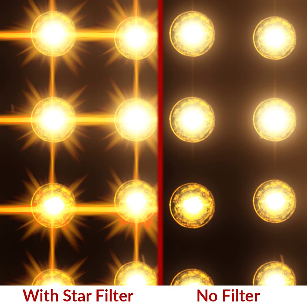 MaD Camera - 58mm 6-Point Star Filter - Adds Sparkle to Lights for Nightscapes - Premium Camera Lens Filter for DSLRs - Image 3