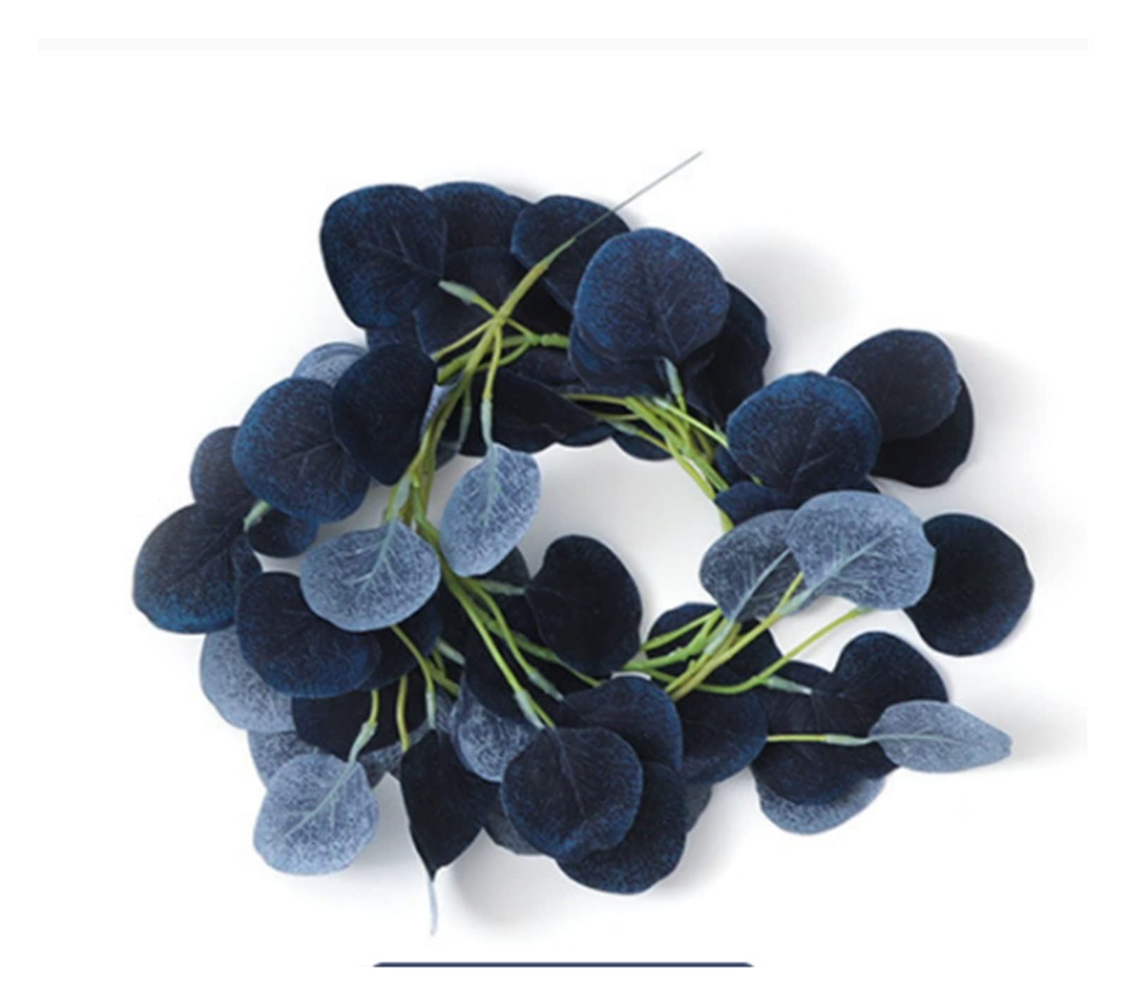 Decorazione del nuovo anno Colorato foglia artificiale ghirlanda eucalypto pianta foglie rattan foglie viti striscia fit for casa giardino ufficio ufficio decorazione della parete di nozze vite