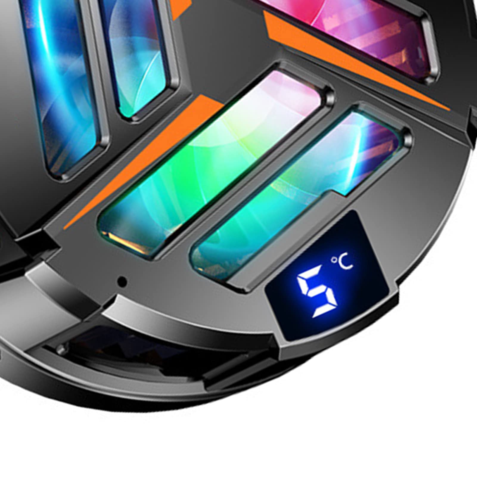 Handy-Kühler Mit Digitaldisplay & Magnet - Perfekte Kühlung Für Smartphones Beim Zocken Und Reisen