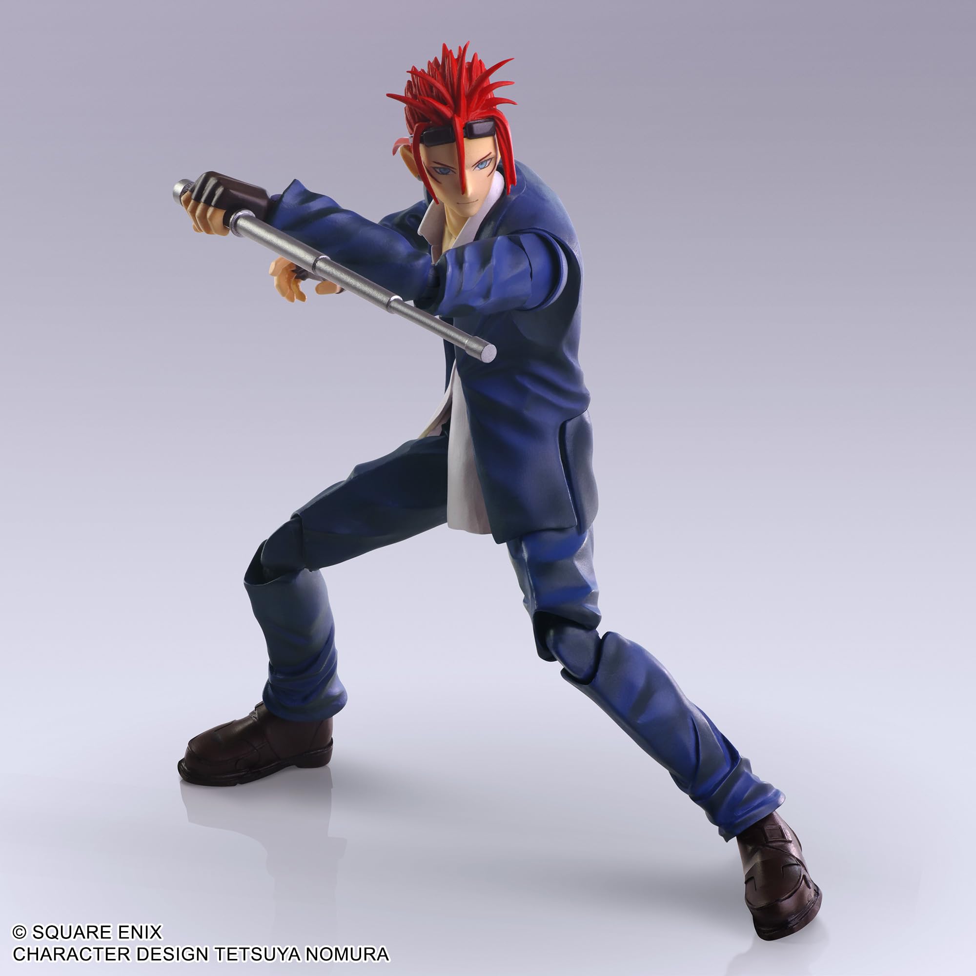 FINAL FANTASY VII レノ フィギュア 2点セット Amazon.com: Square Enix Final Fantasy VII: Reno Bring Arts Action