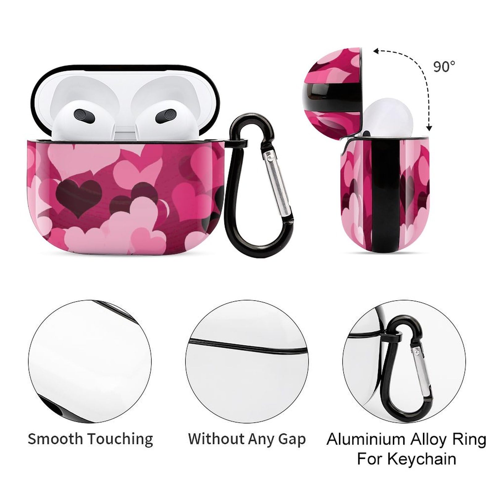 Amazon | AirPods3 ケース ピンク ハート AirPods 第3世代