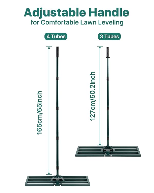Forvenora Lawn Leveling Rake, 30 x 10, Yard Leveler Tool for Soil by Forvenora - Used condition - Image 6