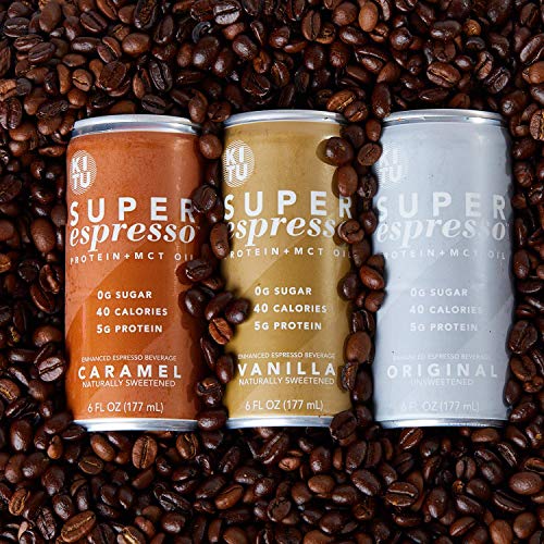 Kitu Original Super Espresso with Protein and MCT Oil, Keto Approved, 0g Sugar, 5g Protein, 40 Calories, 6 fl. oz, Pack of 12 - Thumbnail 5