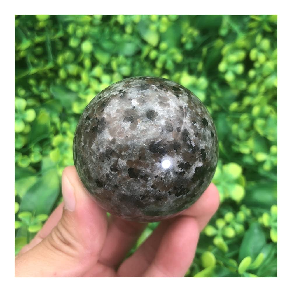 35mm Natural Yooperle Moon Sfera Sfera Di Cristallo Potente Chakra Energy Flame Stones Sfera Wicca Cristalli Regalo Di Stregoneria - Foto 9