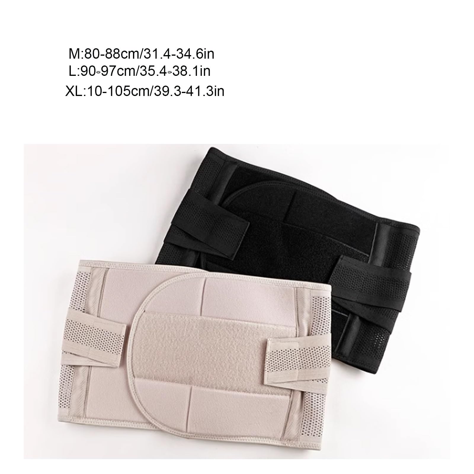 Cintura Addominale Post Parto, Fascia Addominale Post Parto, Cintura Addominale Post Parto, Cintura Addominale Post Parto, Fasce Addominali Post Parto(Black,X-Large)