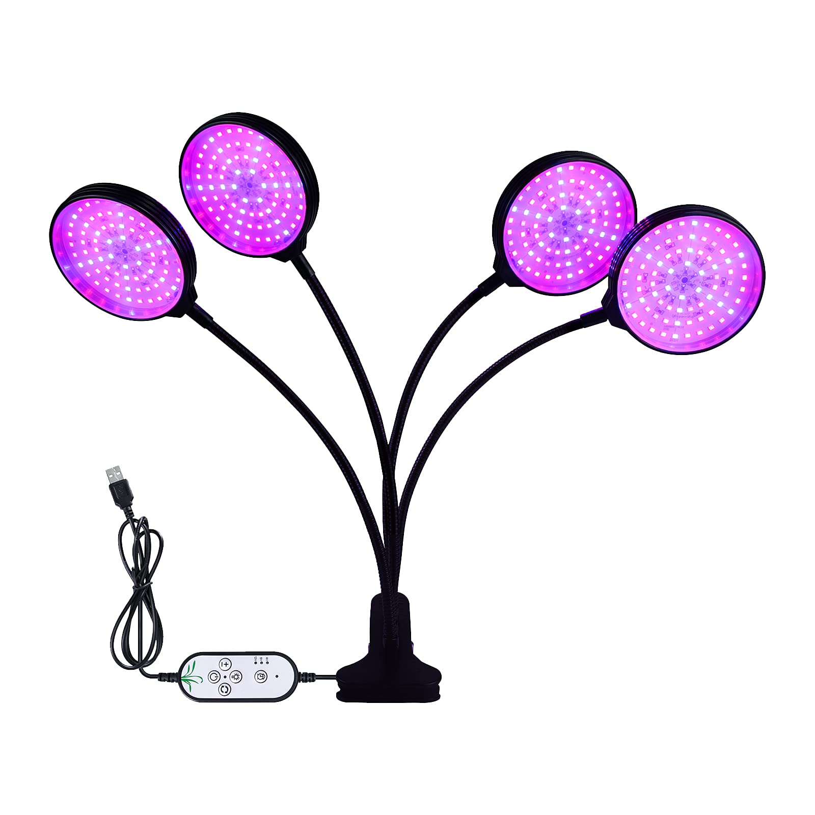 Buy yosunl Sunlike LED Grow Light with Blue Red Light Auto On/Off 4/8/12H Timer 5 Brightness