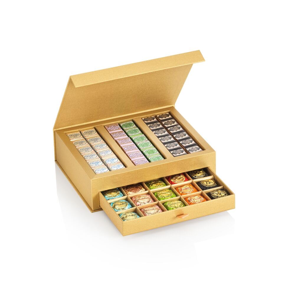 Venchi - Prestige Geschenkset mit Chocoviar- und Cremini-Pralinen, 800 g – Glutenfrei - Geschenkidee