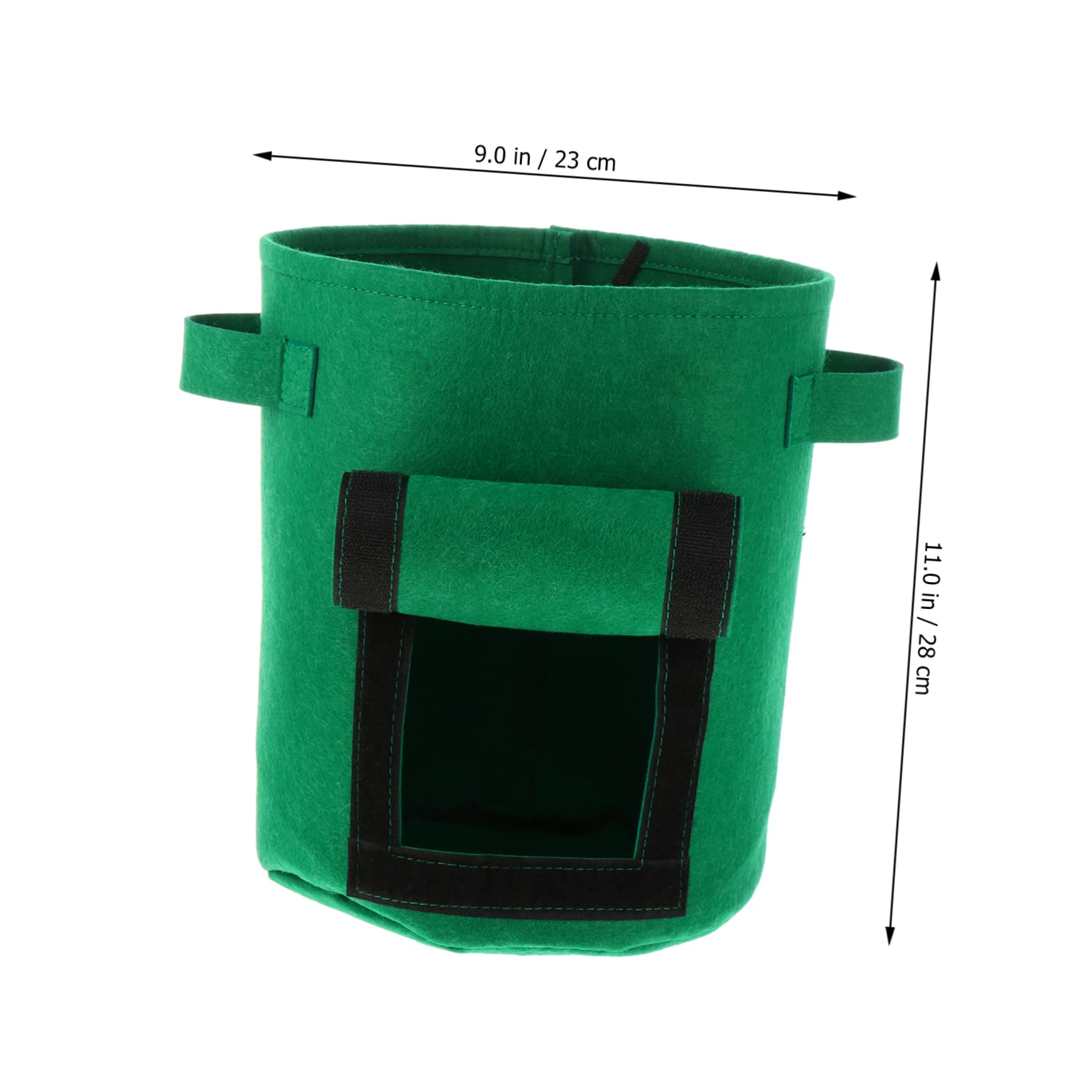 Toddmomy 2 Sätze Pflanzsack Atmungsaktive Pflanzenbeutel Für Kartoffeln Und Tomaten Gallonen Wasserdichtes Material Robust Und Wiederverwendbar 2 Stücke * 2