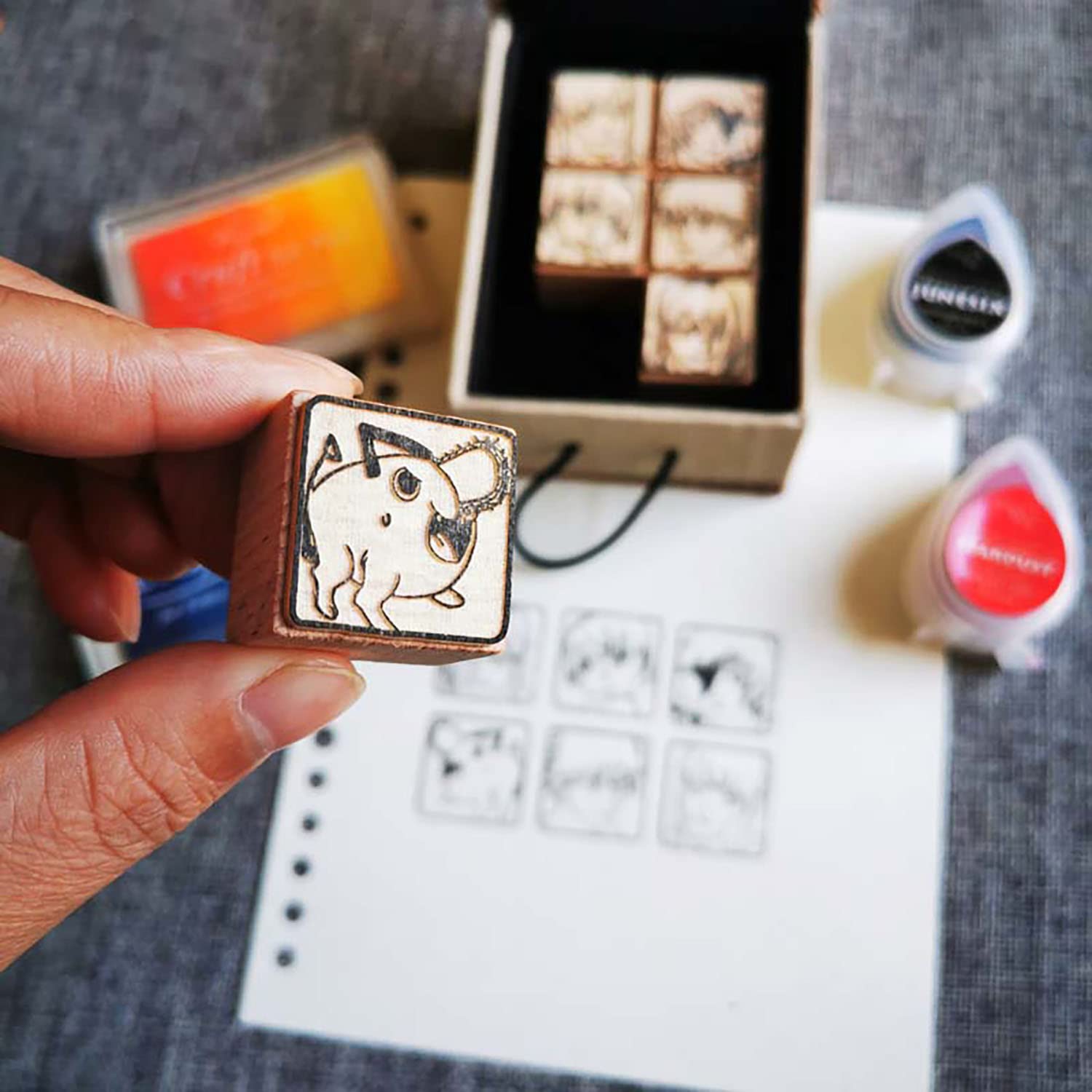 チェンソーマン osmo スタンプ 3個セット チェンソーマン osmo スタンプ 3個セット OSMOスタンプ