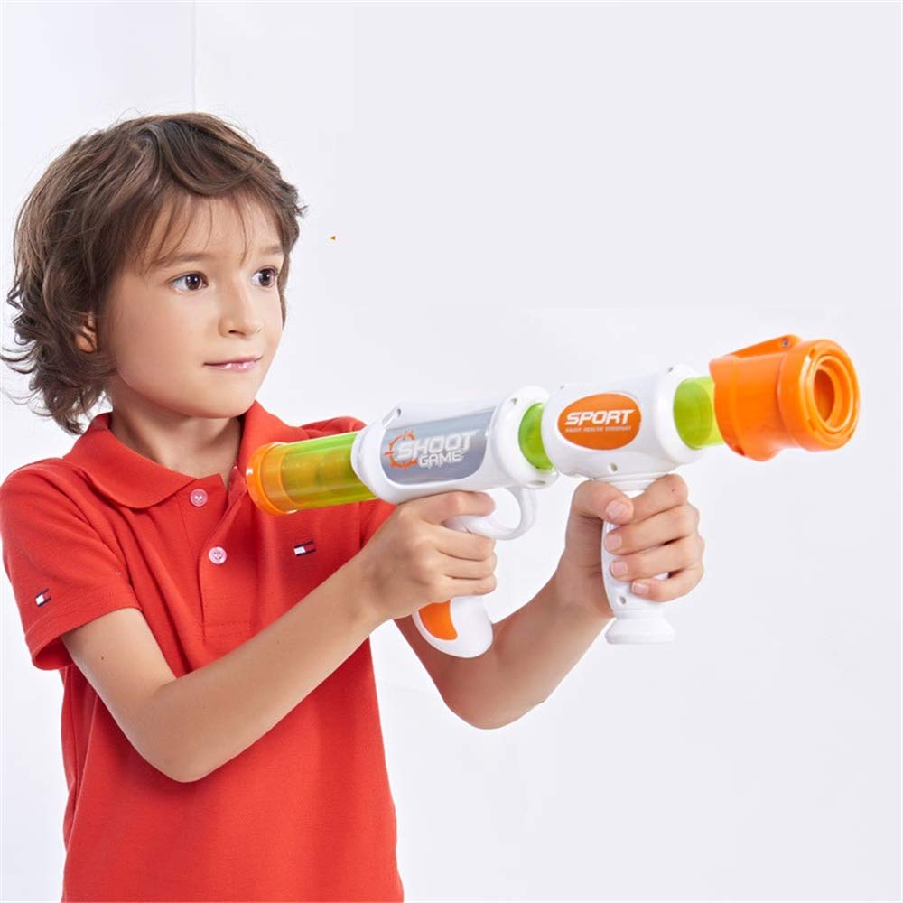 Lot 2 Revolvers En Mousse + 72 Balles Souples EVA - Pour Enfants 10 Ans Et +, Jeu D'intérieur/extérieur - Portée Env. 27m