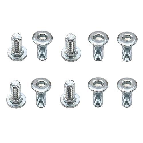 Miniatura 3 de Juego de tornillos de perno M8 para frenos de disco, rotor, motocross, cuatrimoto, 0.315 in, M8x1.25, paquete de 10