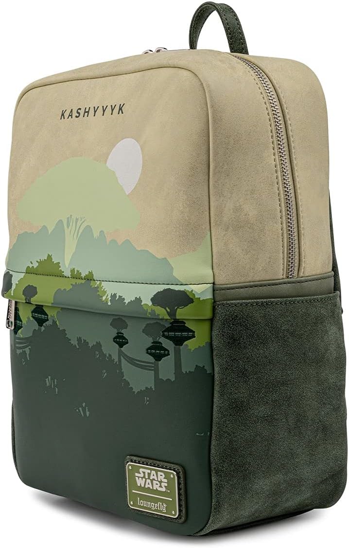 Loungefly Star Wars Lands Kashyyyk Square Womens Double Strap Shoulder Bag Purse