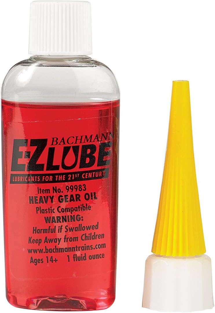 Óleo Lubrificante Bachmann E-Z LUBE para Engrenagens Pesadas (30ml) - Compatível com Todos os Escalas de Trens