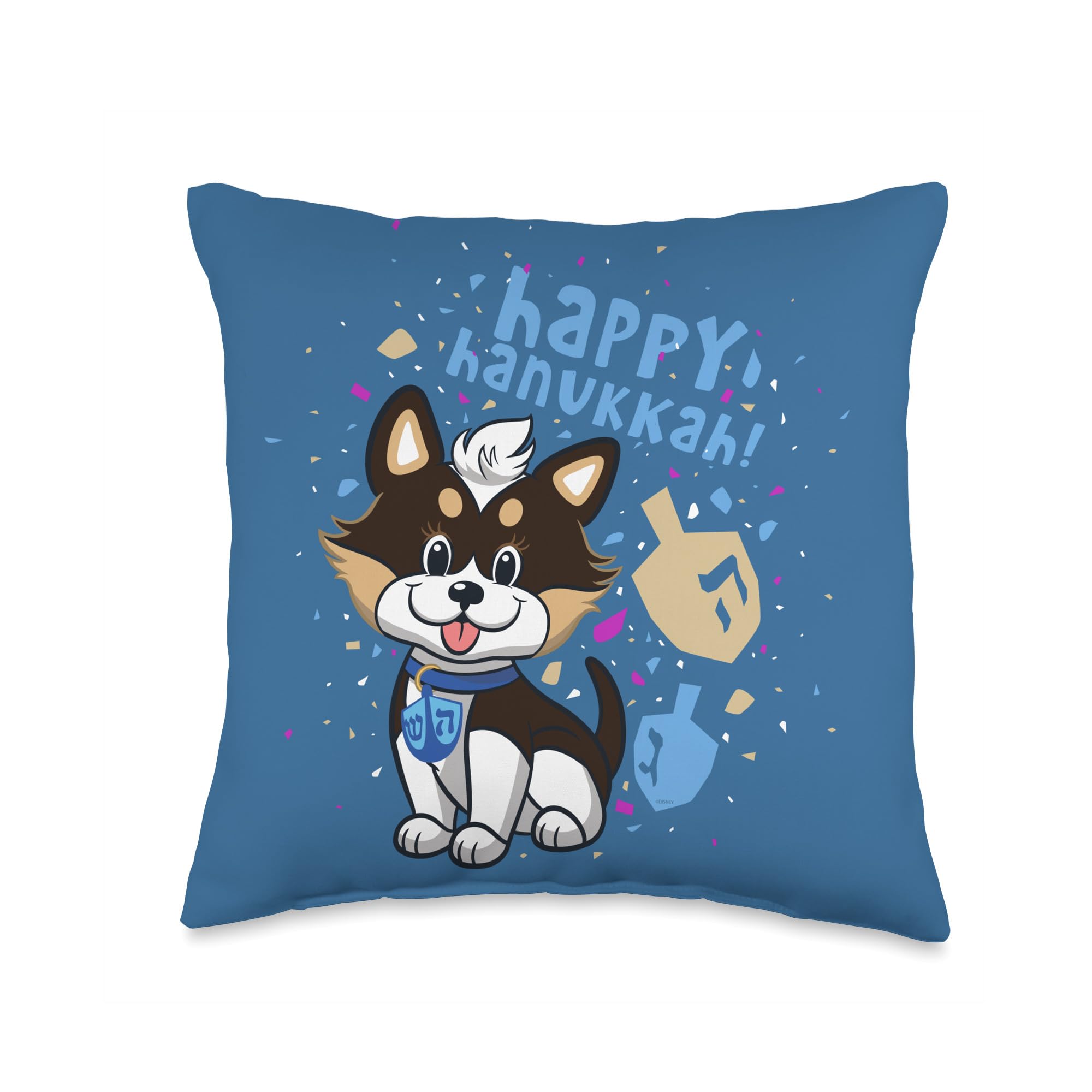 Coussin Disney Puppy pour Hanoucca multicolor resout le manque de decoration de fete originale