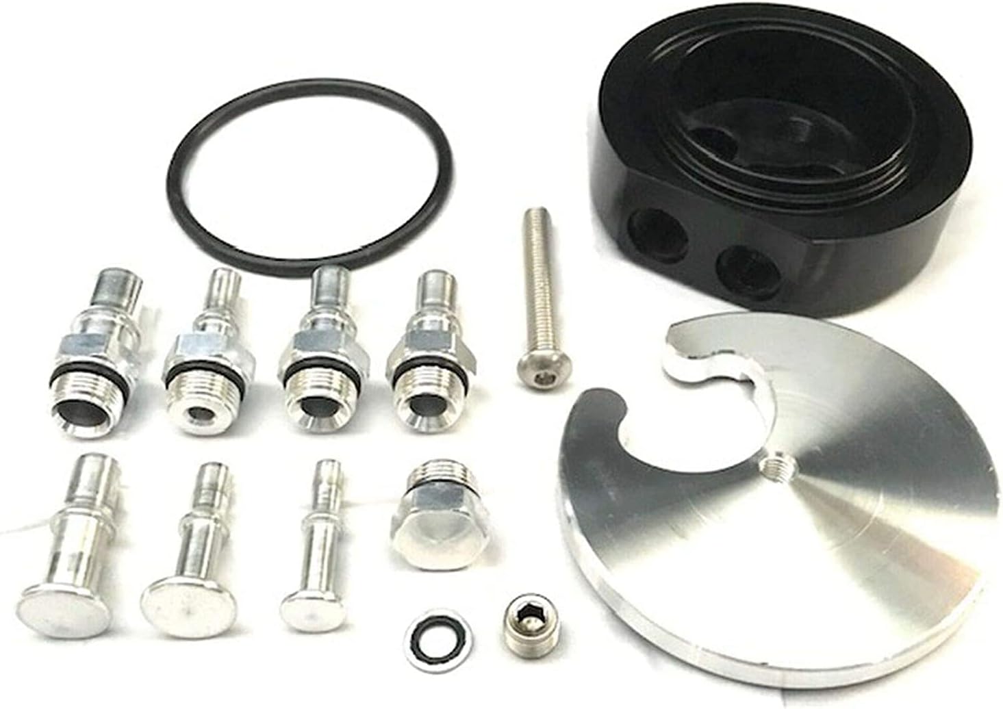 Beans DieselMulti Function Dual Port Universal Fuel Tank Sump Kit 280003 For FASS/AirDog/Fuelab Compatible with Cummins/Duramax/Powerstroke