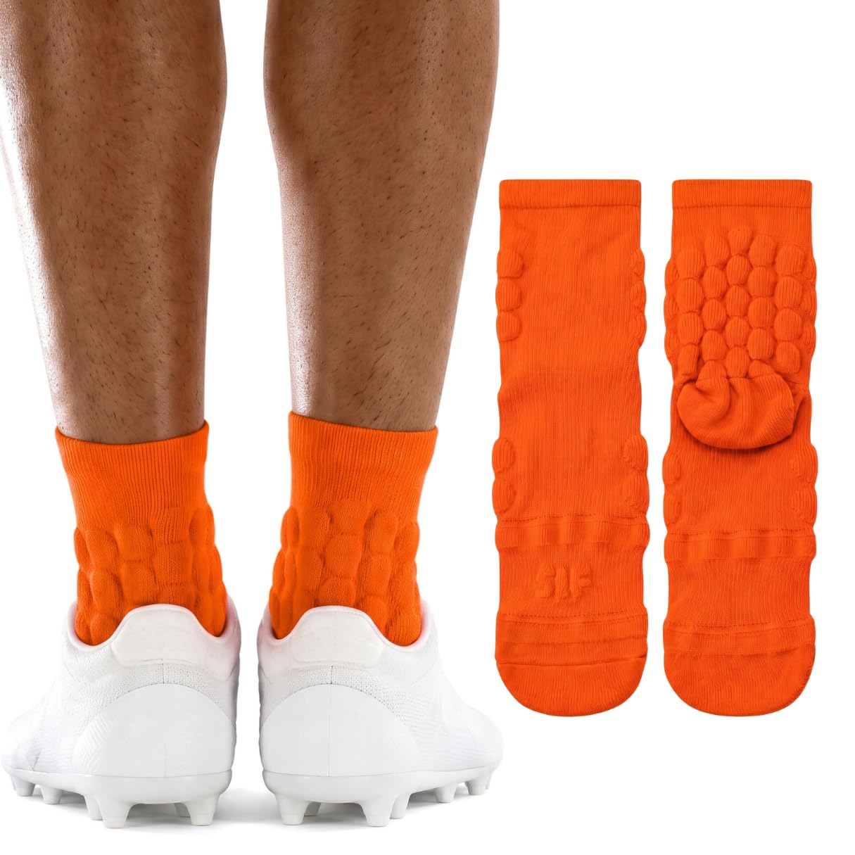 SLEEFS Padded Football Socks for Anti-Blister and Cleat-Ready Fit