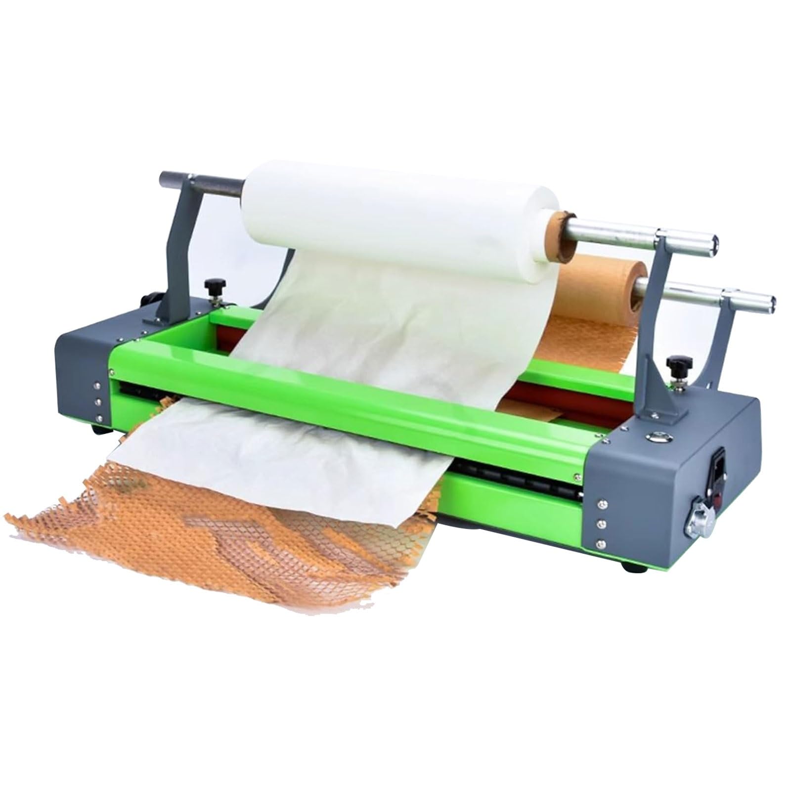 FHRKA Honeycomb Paper Roll Dispenser, Electric Honeycomb Packing Paper Stretching Machine, Speed up To 8m/min