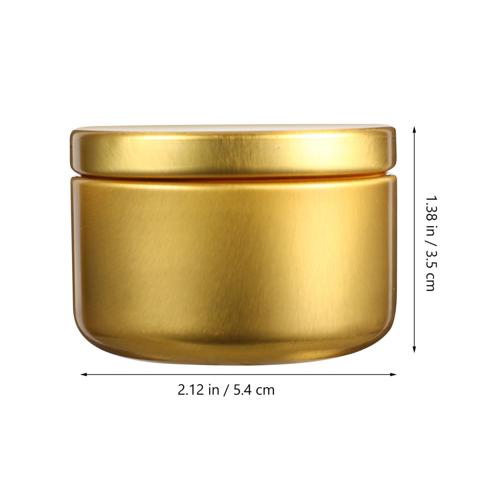 TOYANDONA Set 24 Barattoli per Candele in Alluminio da 50 Ml Contenitori Rotondi Metallo per Candele Fai da Te Confezione Assortita Coperchio per Conservare e Piccoli Oggetti Artigianali
