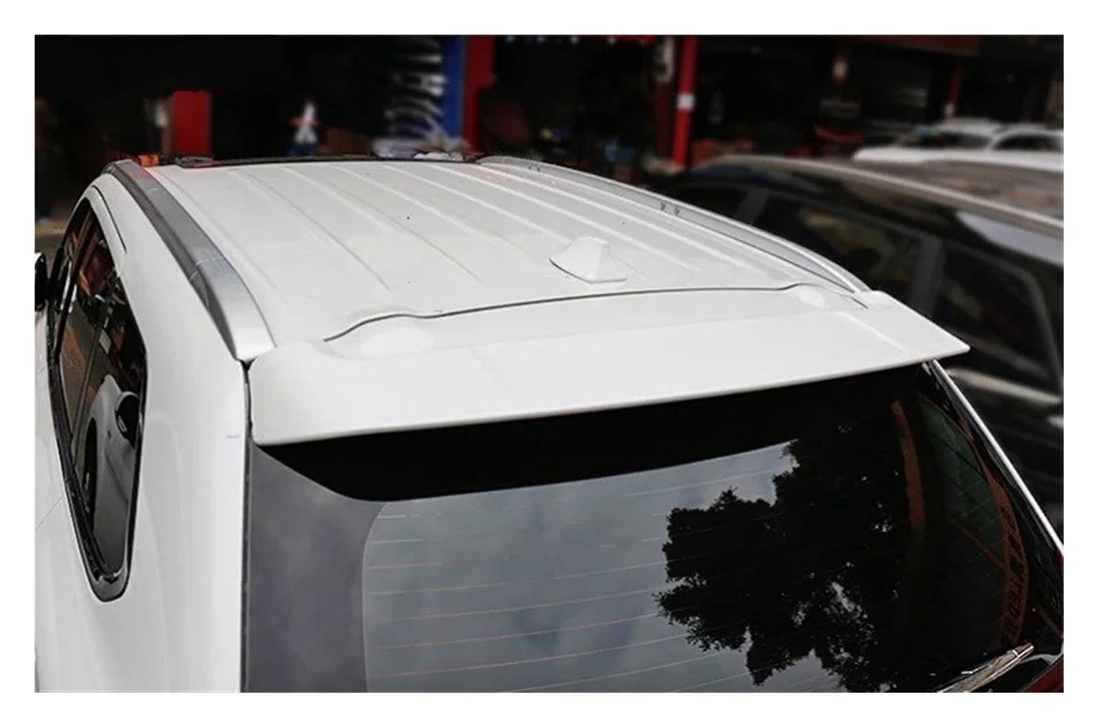 Achterste Dakspoiler Voor Mitsubishi Outlander 2013-2019 - Glossy Black Kofferbak Spoiler
