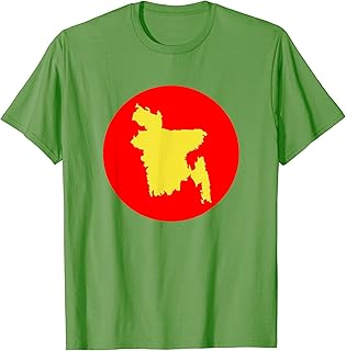 Patriotic Bangladesh Flag Bangladesh Map Bangladeshi T-shirt for Women Kids Men