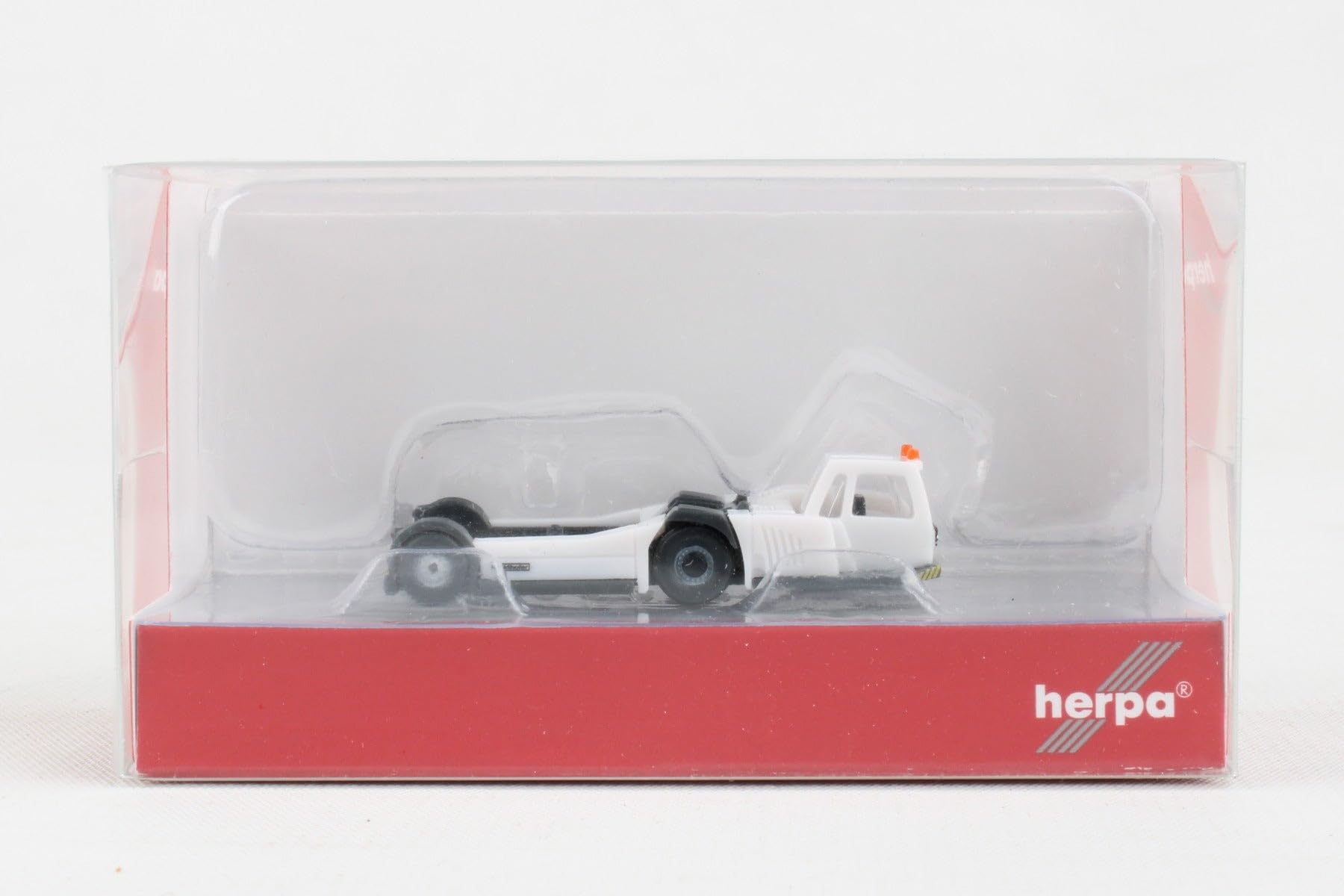 Herpa acessori per aeromodelli Goldhofer AST-2 trattore, fedele alla scala originale di 1:200 - set per modellismo per diorami, pezzo da collezione, decorazione, in plastica