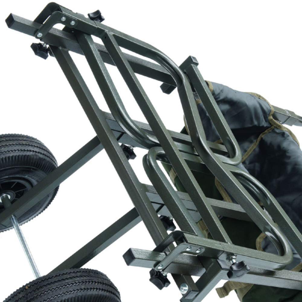 G8DS® Dynamische Karpfenkarre EIN Zwei Räder Variantenreich Leichter Transport Karpfenangeln Tackle