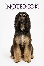Notebook: Afghan Hound