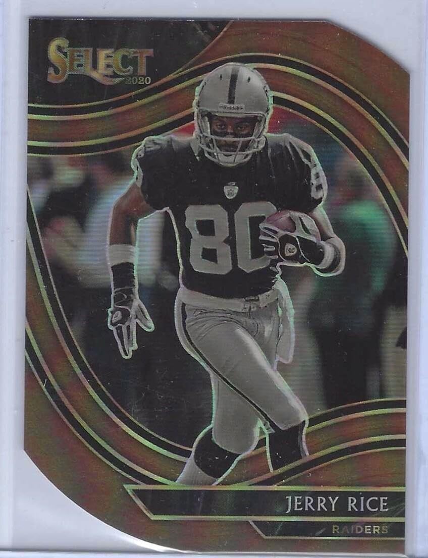 Jerry Rice 2020 Select Field Level Bronze Prizm Die Cut #d /355 - Football Cards
