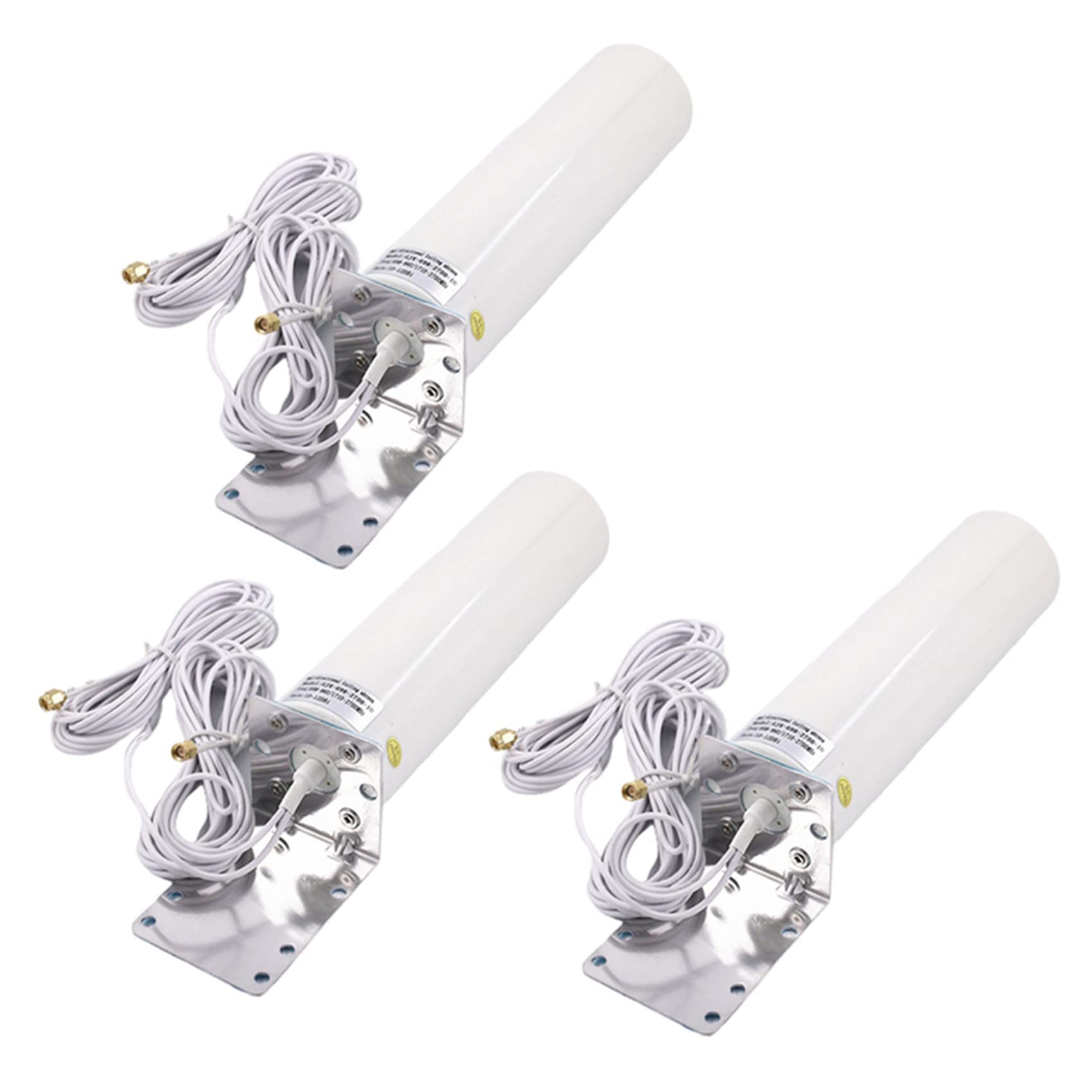 3X Antenna WiFi 4G LTE Antena SMA 12DBi Omni Antenne 5M Doppio 2.4GHz per B315 E8372 E3372 Router SMA