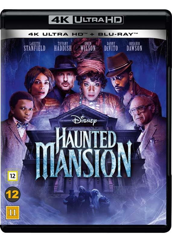 Haunted Mansion 4K [ Blu-Ray, Reg.A/B/C Import - Denmark ]