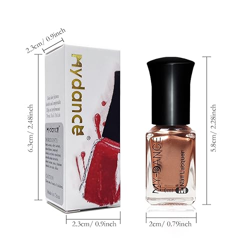 Miniatura 10 de Juego de esmaltes de uñas metálicos de espejo de 3 colores, textura metálica, esmalte de uñas de secado rápido, esmalte de uñas con acabado