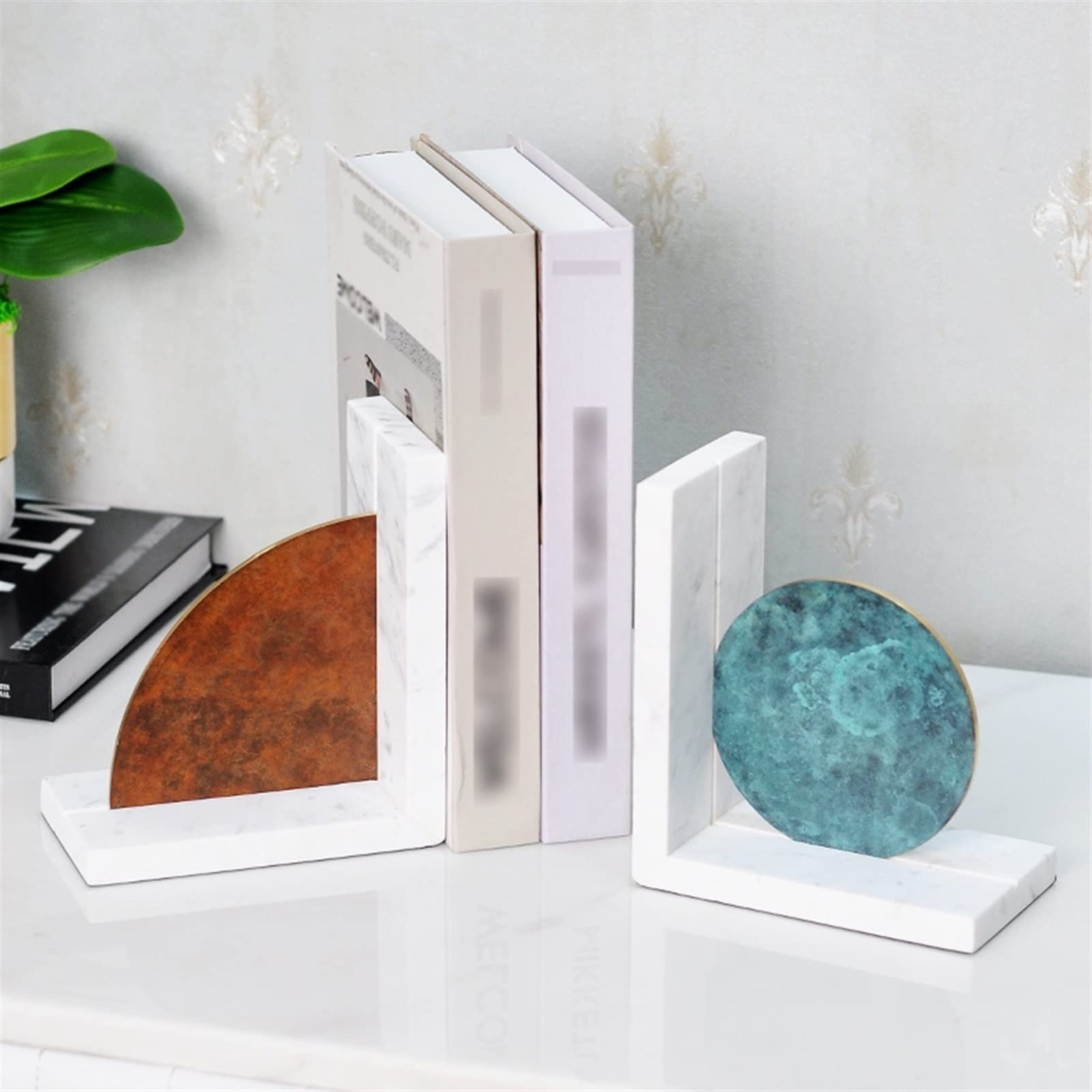 Książka Stand Store Modern Office Study z książkami Kolor Kolor Dekendacje Unikalne Podpórki do Książek