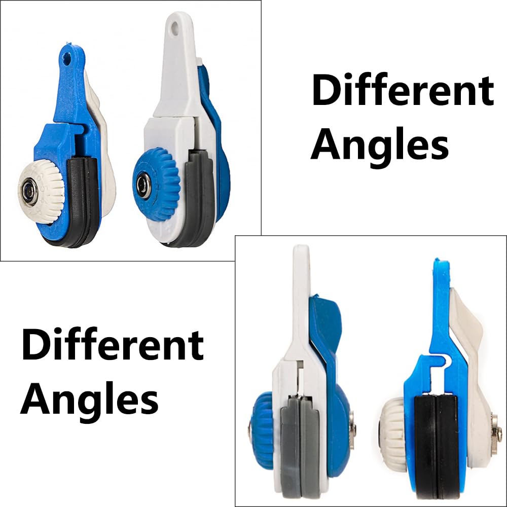 Outrigger Clips de liberación, paquete de 4 clips de desbloqueo de línea de pesca, clips de desbloqueo de línea de descenso ajustables de tensión pesada, clip de liberación de línea de pesca, clips de