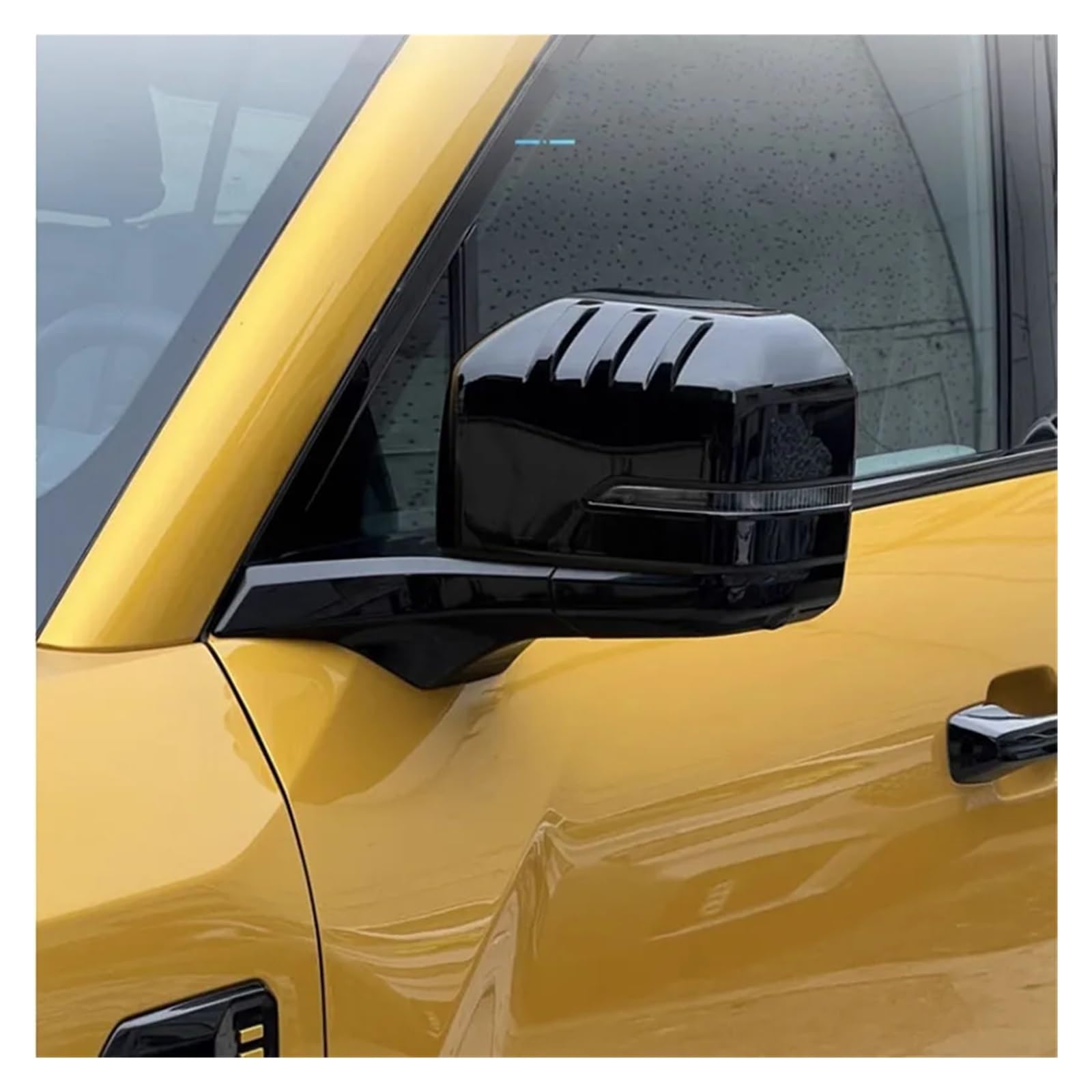 Compatible For BYD FangChengBao Leopard 5 Rear View Mirror Protective Cover, Reverse Mirror Housing Anti Scratch Modification Accessory(Bright black)