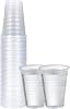 7oz Disposable Plastic Water Cups Pack of 100 Clear Cups, Lightweight & Practical for Home, Office, Parties & Events