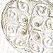 Cuadro cubrecontador con Relieve Shabby Chic de Lienzo Blanco, de 50x35 cm...