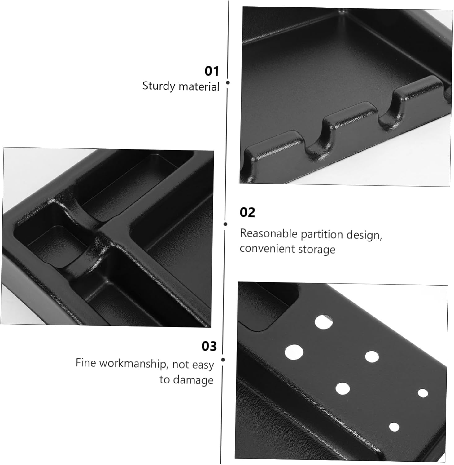 Hair Clipper Barber Station Organizer Large Capacity Storage Box for Scissors Clips Hair Tools