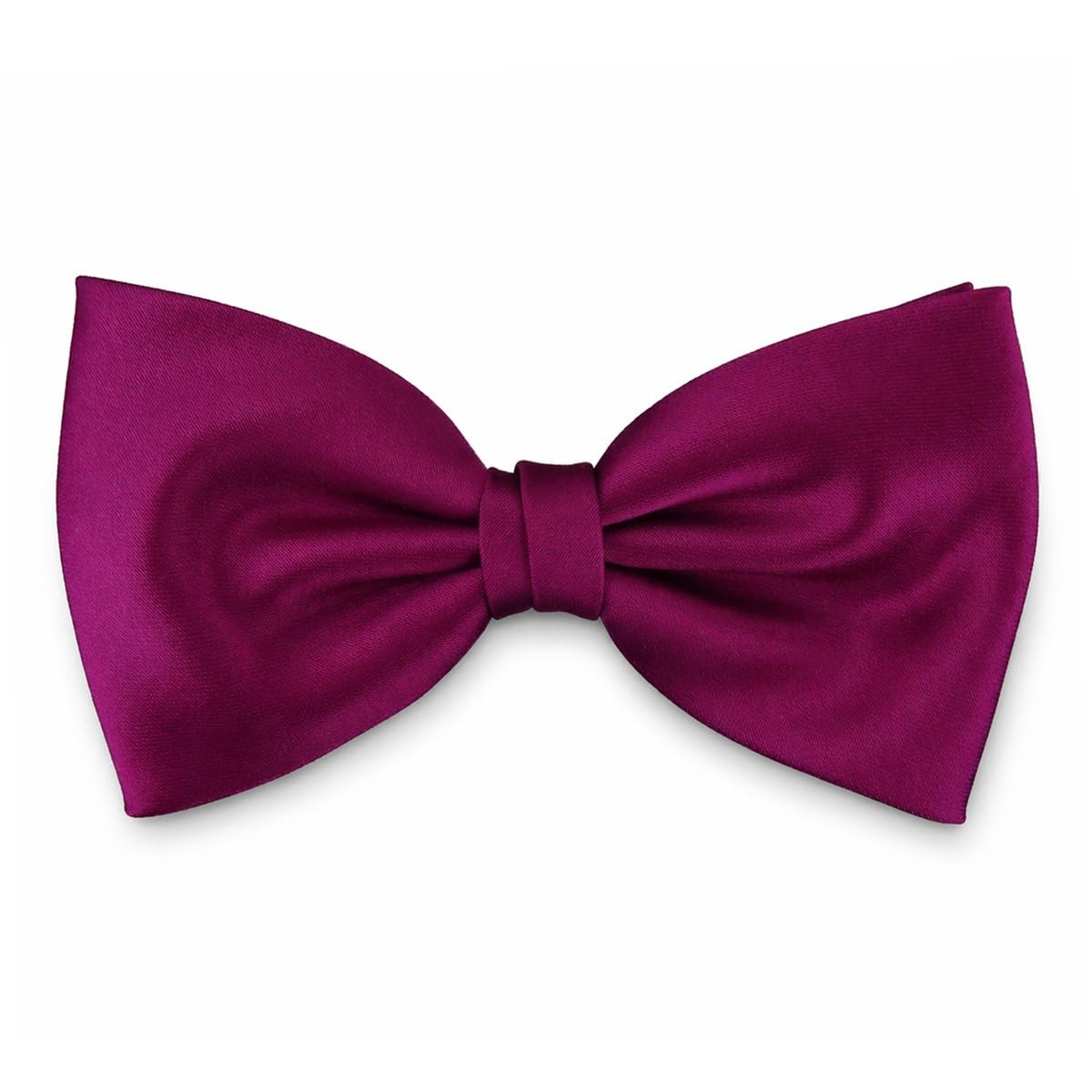 Tigertie Men's Magenta Prefabricated Bow Tie In Monochrome + Gift Box