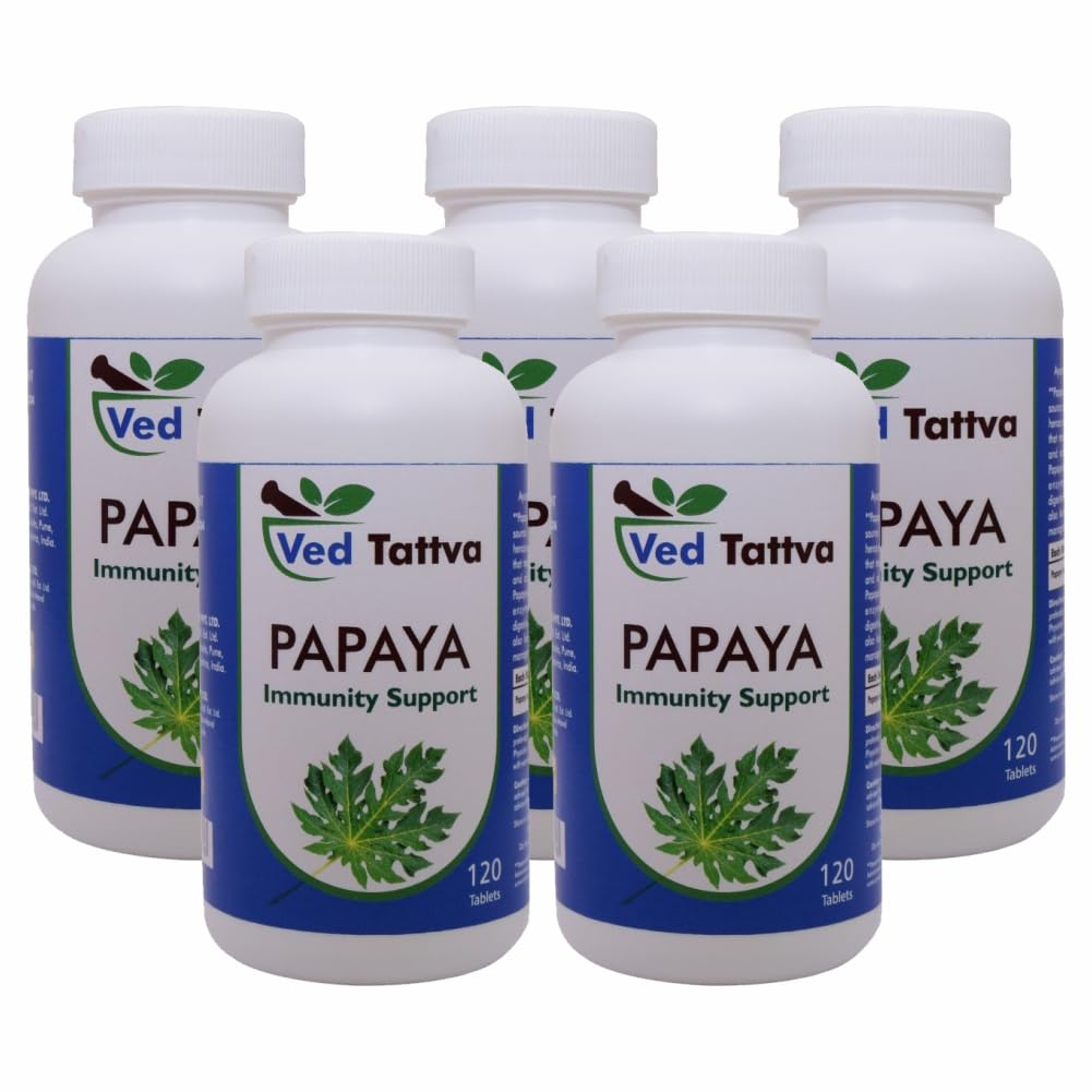 Ved Tattva Papaya Tablets (120 Tablet (Pack of 1)) (B0972WXH7K) Amazon Price History, Amazon Price Tracker