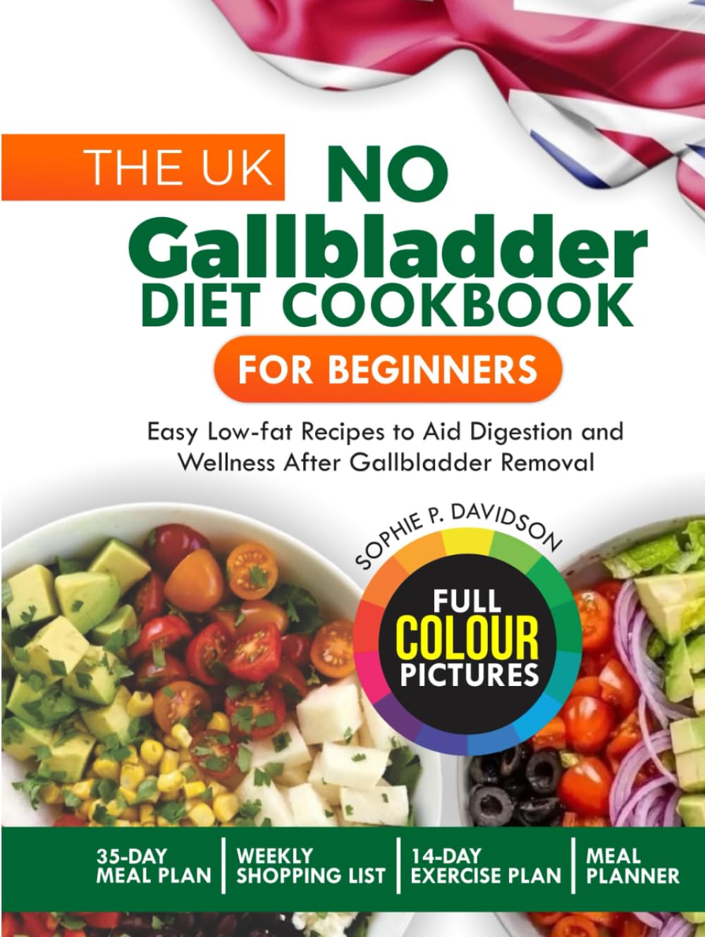 THE UK NO GALLBLADDER DIET COOKBOOK FOR BEGINNERS: Easy Low-Fat Recipes to Aid Digestion and Wellness after Gallbladder Removal