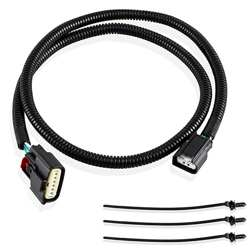 Miniatura 1 de Arnés de cableado de cámara de respaldo para puerta trasera compatible con Ford F250 F350 F450 F550 Super Duty Trucks Reemplazar # FC3Z-14A412-A