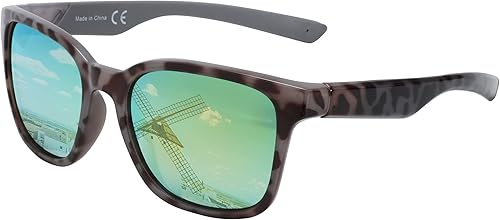 ZENOTTIC Gafas de sol polarizadas para hombre, protección UV400, gafas de sol cuadradas